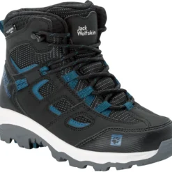 Jack Wolfskin Vojo Texapore Middelhoge Schoenen Kinderen, Zwart