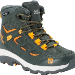 Jack Wolfskin Vojo Texapore Middelhoge Schoenen Kinderen, Olijf