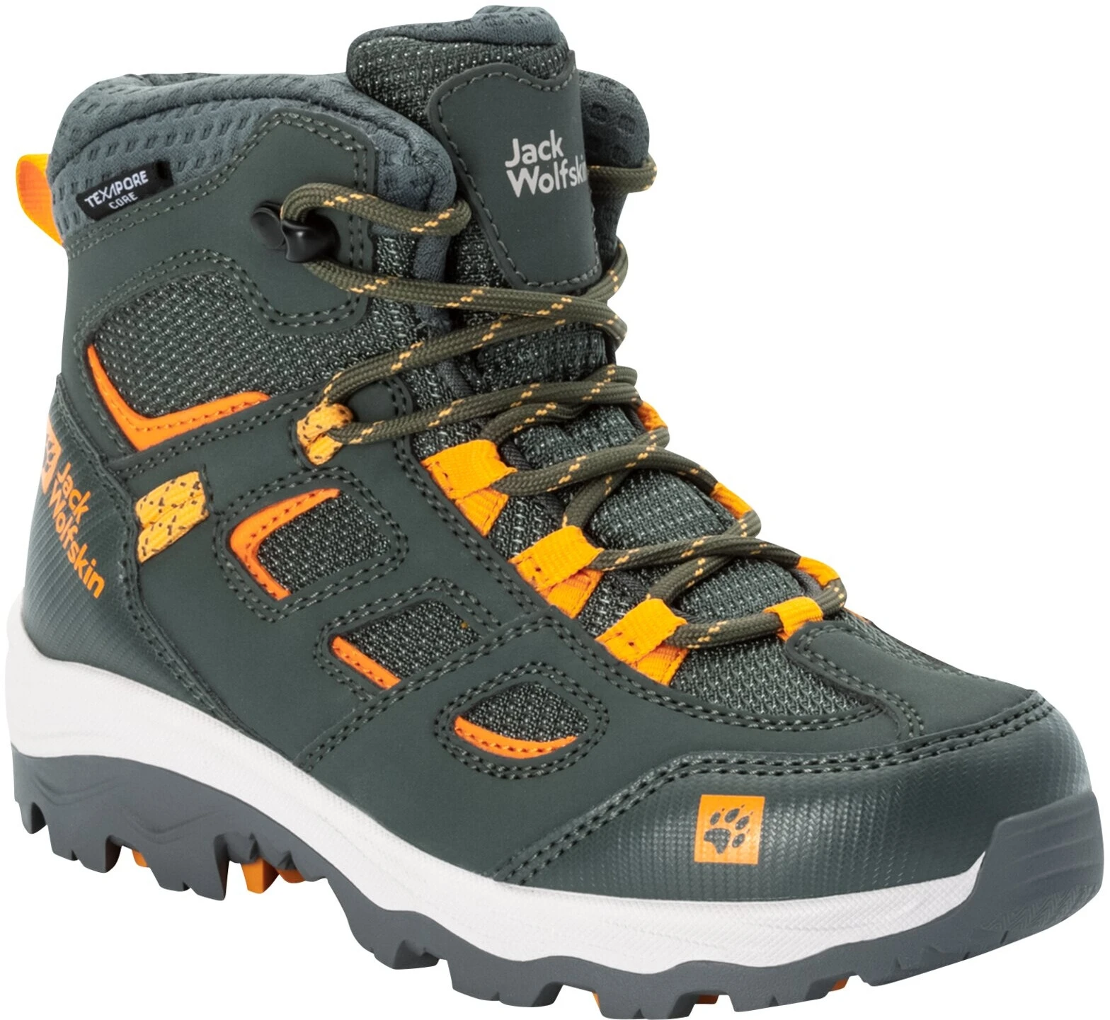 Jack Wolfskin Vojo Texapore Middelhoge Schoenen Kinderen, Olijf 3 Jack Wolfskin Vojo Texapore Middelhoge Schoenen Kinderen, Olijf