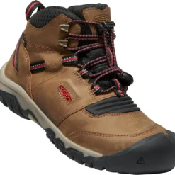 Keen Ridge Flex Mid WP Schoenen Jongeren, Bruin