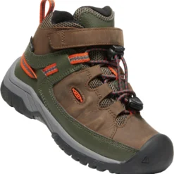 Keen Targhee Mid WP Schoenen Kinderen, Bruin