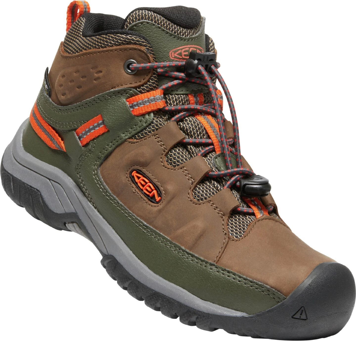 Keen Targhee Mid WP Schoenen Jongeren, Groen 3 Keen Targhee Mid WP Schoenen Jongeren, Groen