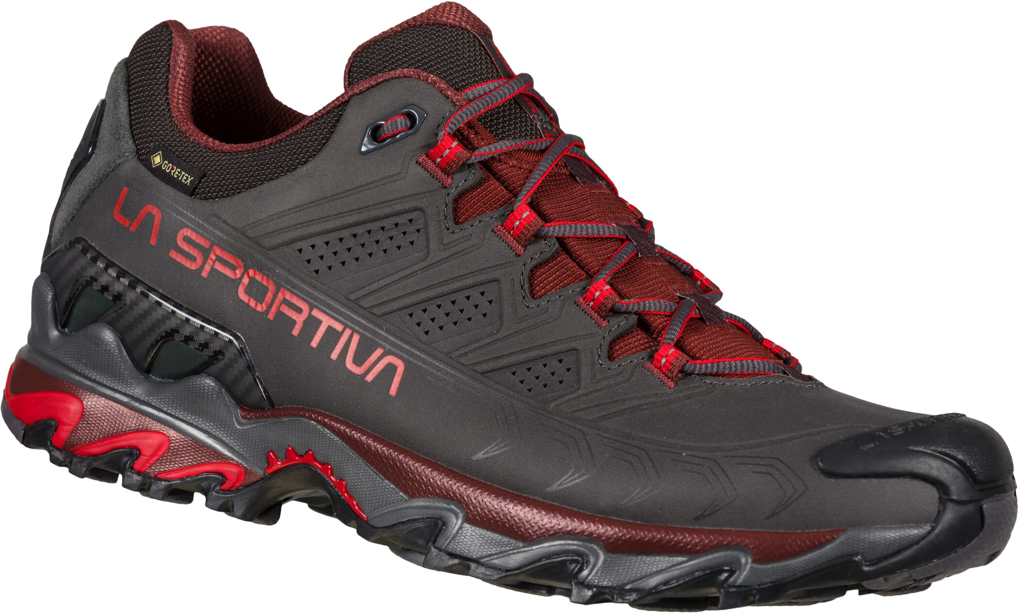 La Sportiva Ultra Raptor II Leather GTX Schoenen Heren, Grijs/rood 3 La Sportiva Ultra Raptor II Leather GTX Schoenen Heren, Grijs/rood