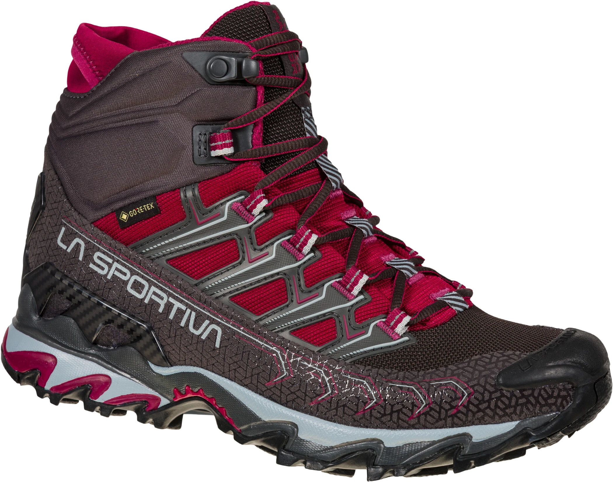 La Sportiva Ultra Raptor II Mid GTX Schoenen Dames, Grijs/roze 2 La Sportiva Ultra Raptor II Mid GTX Schoenen Dames, Grijs/roze