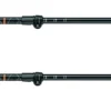 LEKI Khumbu AS Wandelstokken, Zwart -Kampeeruitrusting Verkoop 2024 leki khumbu as trekking poles dark anthracite orange black 1