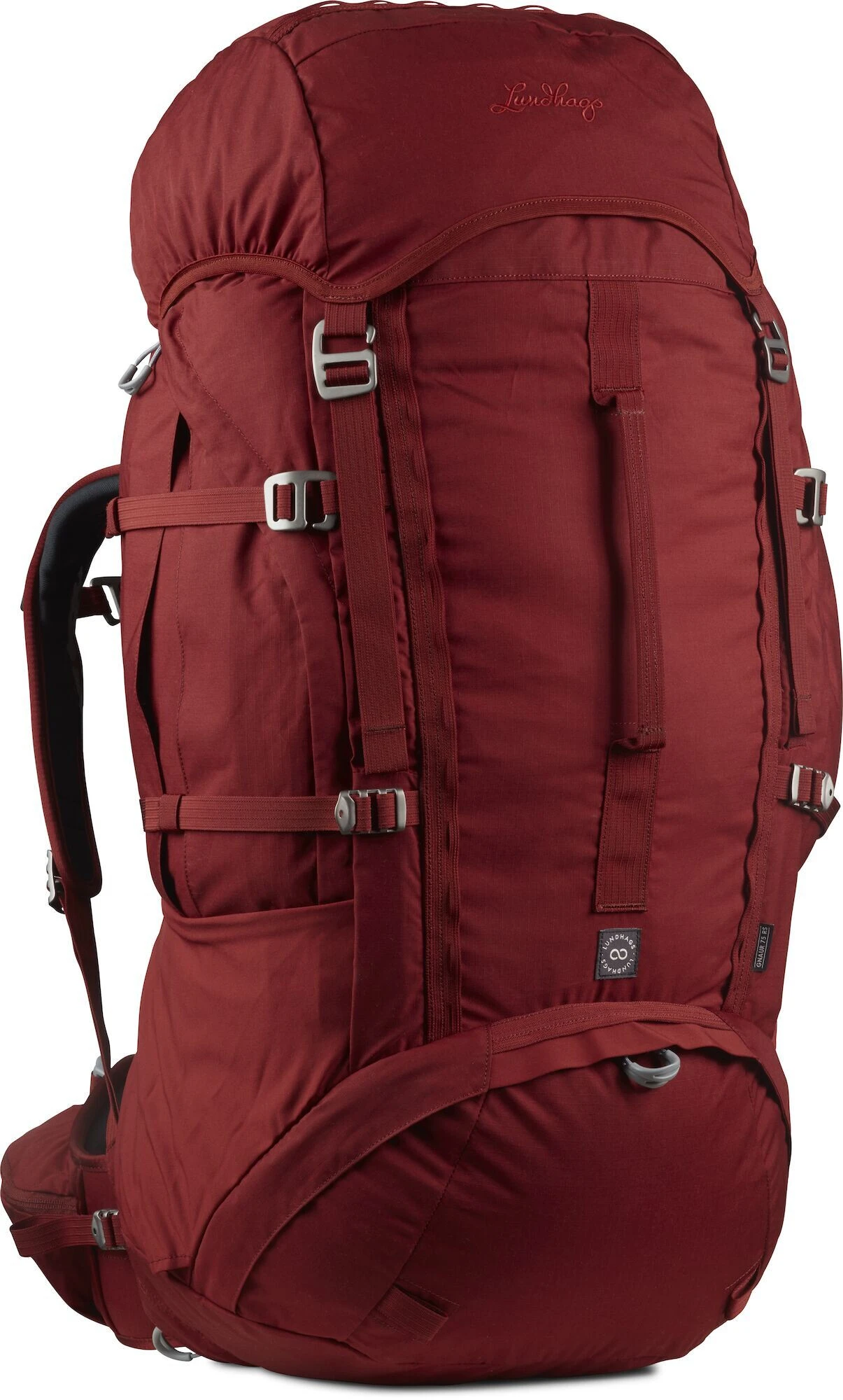 Lundhags Gnaur 75 Rugzak, Rood 3 Lundhags Gnaur 75 Rugzak, Rood