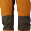 Lundhags Lockne II Broek Kinderen, Oranje/bruin -Kampeeruitrusting Verkoop 2024 lundhags lockne ii pants kids dark gold tea green 1