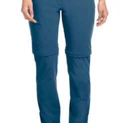 Maier Sports Inara Slim Afritsbroek Dames, Blauw