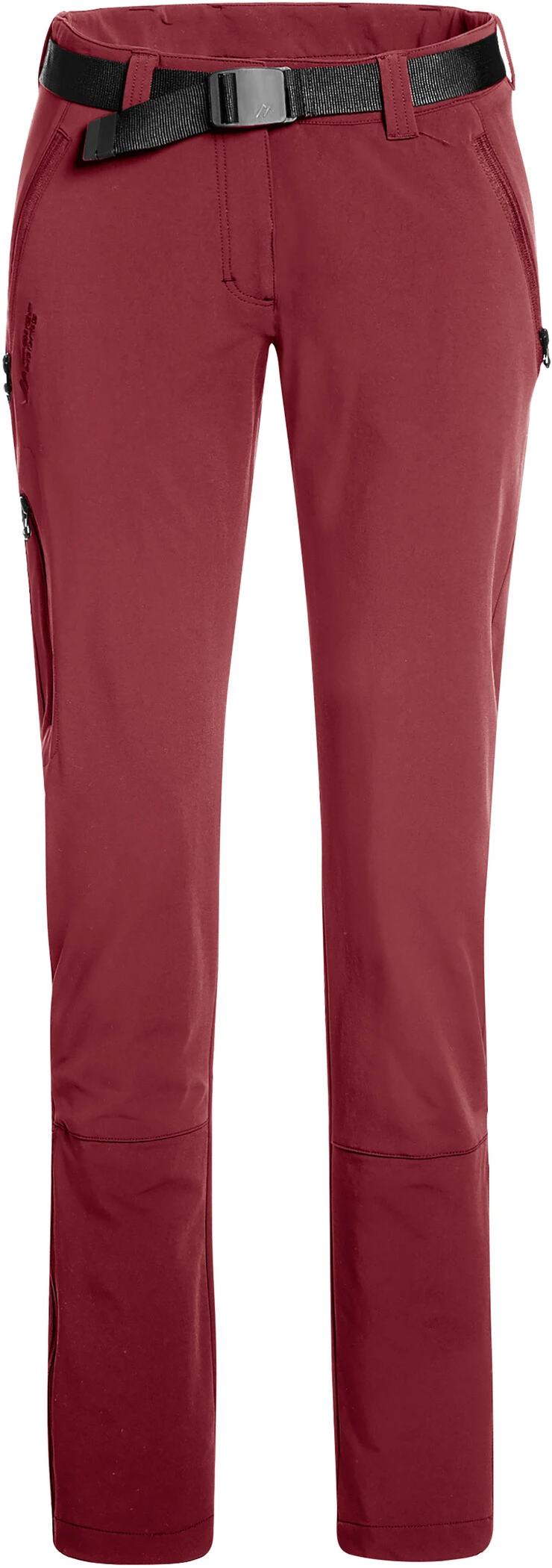 Maier Sports Lana Slim Trekking Stretchbroek Dames, Rood 3 Maier Sports Lana Slim Trekking Stretchbroek Dames, Rood