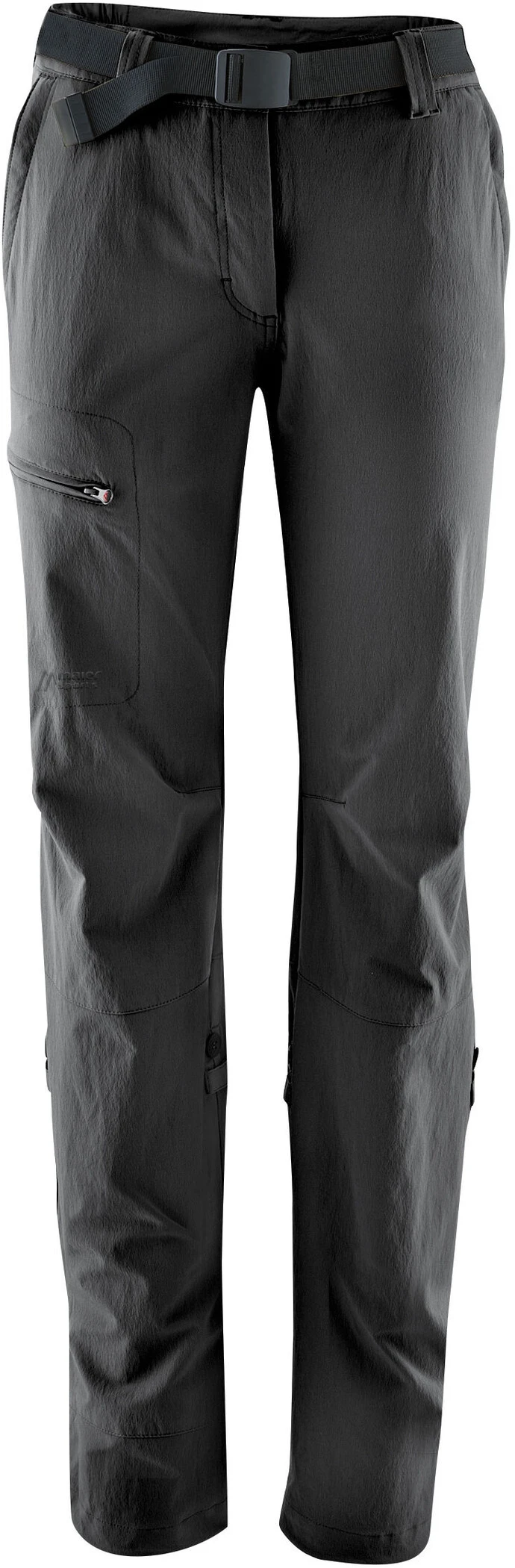 Maier Sports Lulaka Roll Up Broek Dames, Zwart 3 Maier Sports Lulaka Roll Up Broek Dames, Zwart