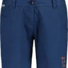 Maloja BettinaM. Adventure Korte Broek Dames, Blauw -Kampeeruitrusting Verkoop 2024 maloja bettinam adventure shorts women midnight 1