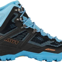 Mammut Ducan High GTX Schoenen Dames, Zwart/blauw