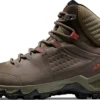 Mammut Nova IV Mid GTX Schoenen Dames, Bruin/olijf