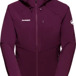 Mammut Ultimate Comfort SO Hooded Jacket Dames, Roze