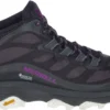 Merrell Moab Speed Mid GTX Schoenen Dames, Zwart -Kampeeruitrusting Verkoop 2024 merrell moab speed mid gtx shoes women black 1
