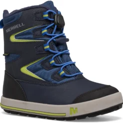 Merrell Snow Bank 3.0 Waterproof Laarzen Kinderen, Blauw