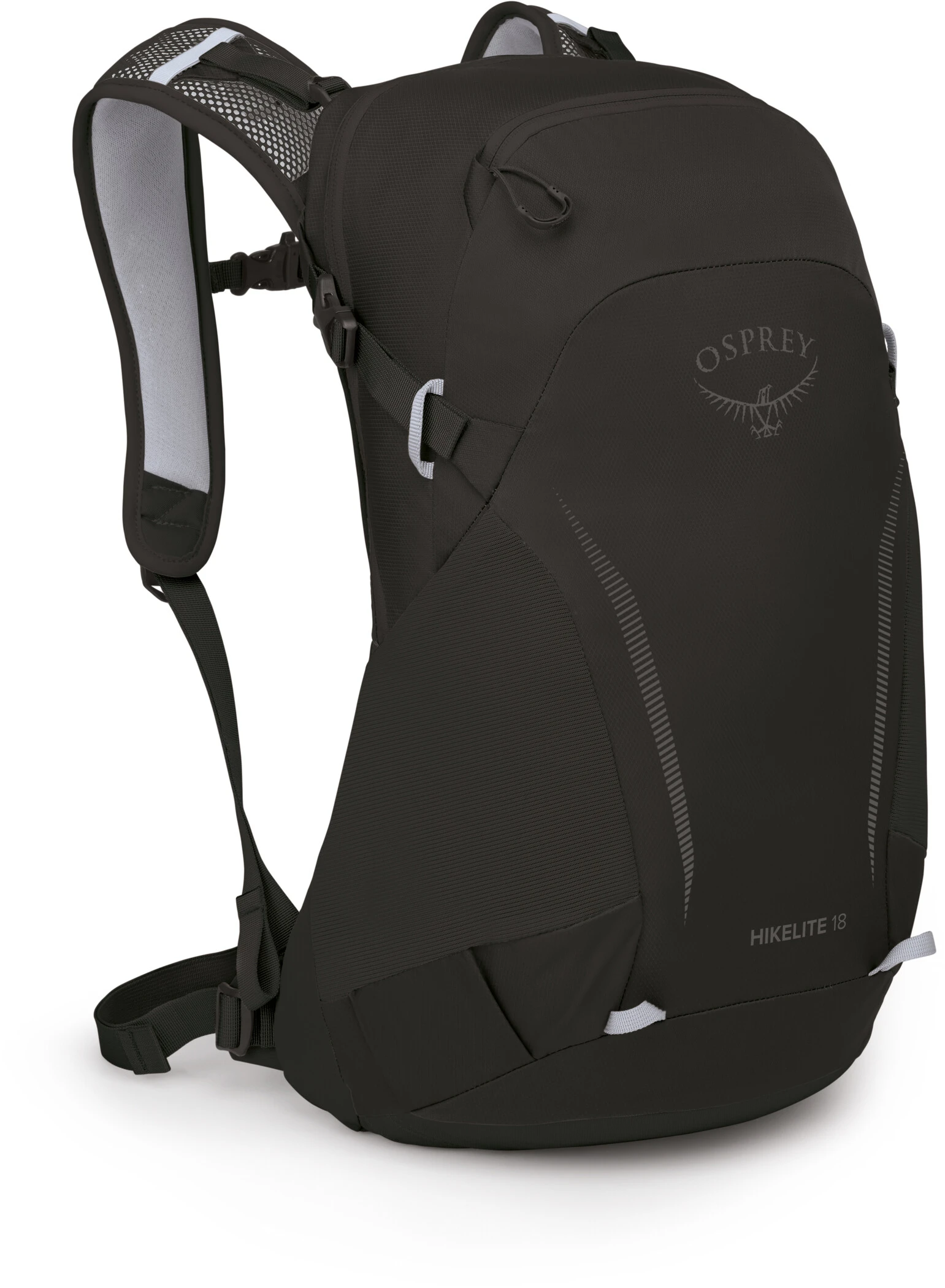 Osprey Hikelite 18 Backpack, Zwart 3 Osprey Hikelite 18 Backpack, Zwart