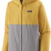 Patagonia Torrentshell 3L Jacket Men, Geel/grijs -Kampeeruitrusting Verkoop 2024 patagonia torrentshell 3l jacket men surfboard yellow 1