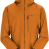 Rab Firewall Jas Heren, Oranje -Kampeeruitrusting Verkoop 2024 rab firewall jacket men marmalade 1