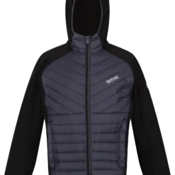 Regatta Kielder Hybrid VI Jacket Kids, Grijs/zwart