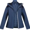 Regatta Wentwood VII Jas Dames, Blauw -Kampeeruitrusting Verkoop 2024 regatta wentwood vii jacket women dark denim navy 1