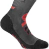 Rohner Hiking Sokken Kinderen, Grijs/rood -Kampeeruitrusting Verkoop 2024 rohner hiking socks kids anthracite 1