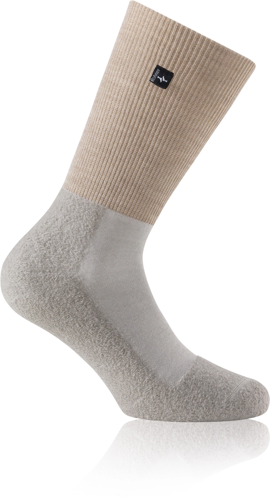 Rohner Original SupeR Light Sokken, Beige/grijs 3 Rohner Original SupeR Light Sokken, Beige/grijs