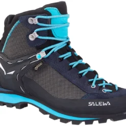 SALEWA Crow GTX Schoenen Dames, Grijs/turquoise