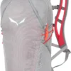 SALEWA Ultra Train 18 Rugzak, Grijs/rood -Kampeeruitrusting Verkoop 2024 salewa ultra train 18 backpack alloy 1