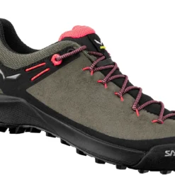 SALEWA Wildfire Leren Schoenen Dames, Beige/zwart