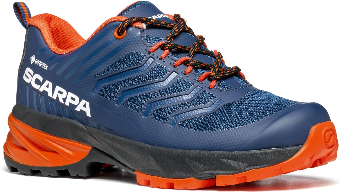 Scarpa Rush GTX Schoenen Kinderen, Blauw/oranje 3 Scarpa Rush GTX Schoenen Kinderen, Blauw/oranje