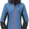 Schöffel Kreuzjoch Jas Dames, Blauw/zwart -Kampeeruitrusting Verkoop 2024 schoeffel kreuzjoch jacket women daisy blue 1