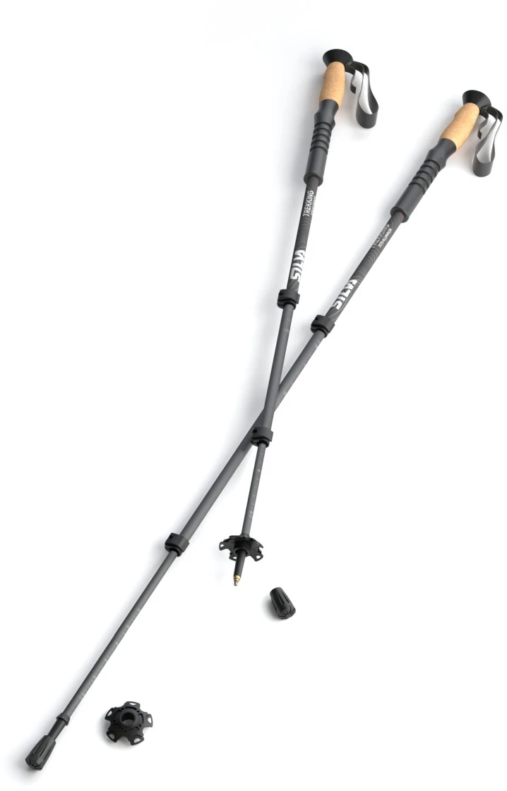 Silva Wandelstokken Aluminium Kurk 3 Silva Wandelstokken Aluminium Kurk