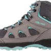 TROLLKIDS Femund Winter Hiker Schoenen Kinderen, Grijs/turquoise -Kampeeruitrusting Verkoop 2024 trollkids femund winter hiker shoes kids anthracite mint 1