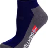 TROLLKIDS Hiking II Low Cut Sokken Kinderen, Blauw/grijs -Kampeeruitrusting Verkoop 2024 trollkids hiking ii low cut socks kids navy 1