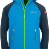 TROLLKIDS Rondane XT Zip Off Jas Kinderen, Blauw -Kampeeruitrusting Verkoop 2024 trollkids rondane xt zip off jacket kids navy med blue green 1