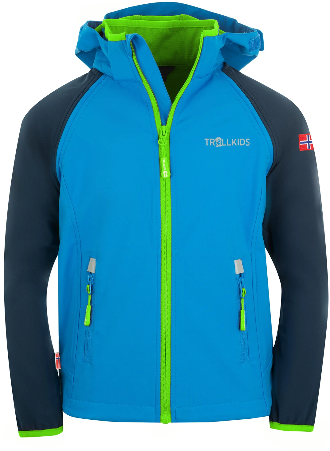 TROLLKIDS Rondane XT Zip Off Jas Kinderen, Blauw 3 TROLLKIDS Rondane XT Zip Off Jas Kinderen, Blauw
