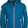 TROLLKIDS Trollfjord Jas Kinderen, Petrol 1 TROLLKIDS Trollfjord Jas Kinderen, Petrol -Kampeeruitrusting Verkoop 2024 trollkids trollfjord jacket kids petrol dolphin blue spicy red 1