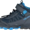 TROLLKIDS Tronfjell Hiker Midden Schoenen Kinderen, Blauw -Kampeeruitrusting Verkoop 2024 trollkids tronfjell hiker mid shoes kids navy medium blue 1
