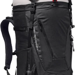 VAUDE Asymmetric 42+8 Backpack, Zwart