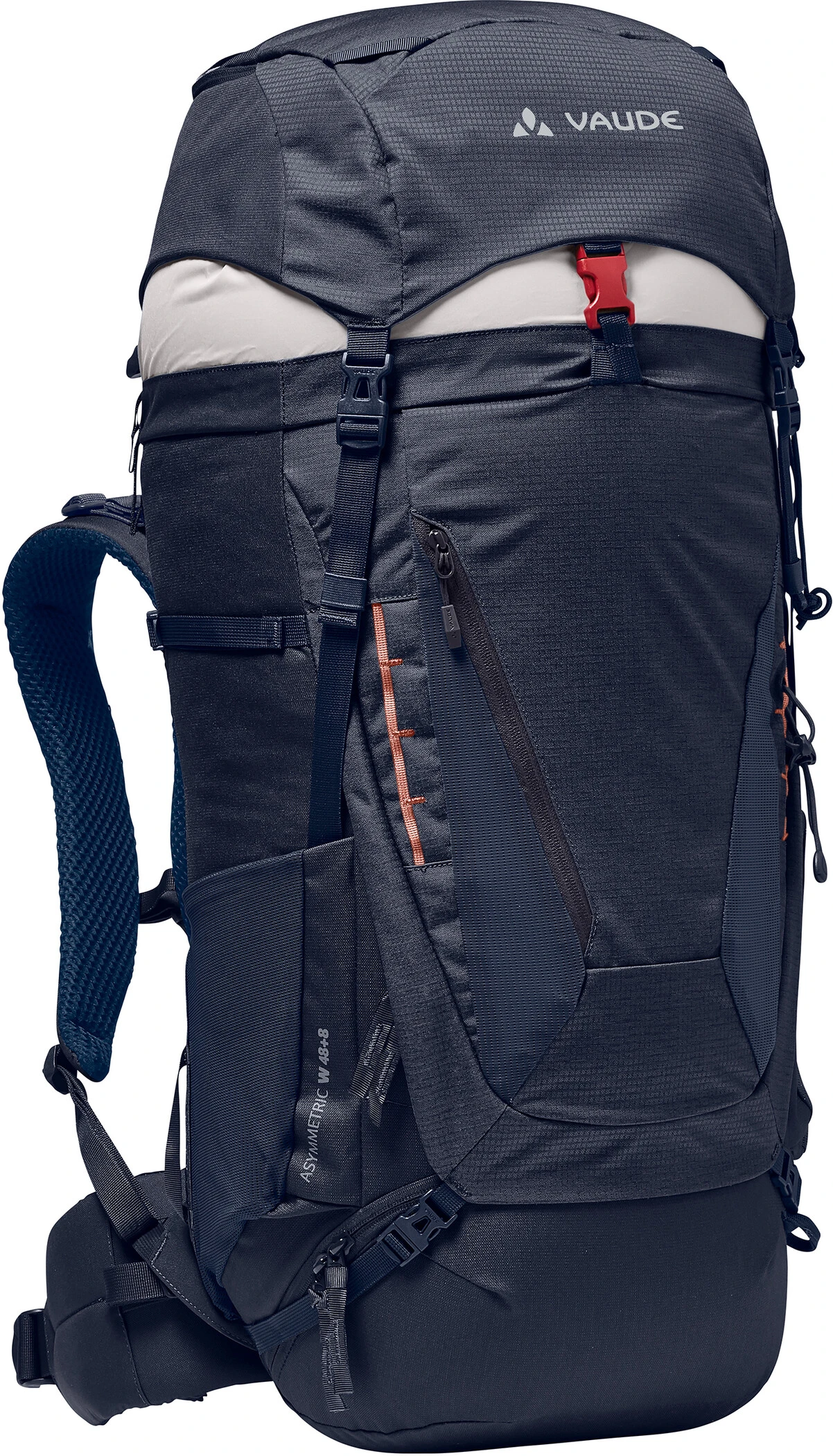 VAUDE Asymmetric 42+8 Backpack, Blauw 3 VAUDE Asymmetric 42+8 Backpack, Blauw