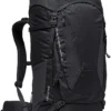 VAUDE Asymmetric 52+8 Rugzak, Zwart -Kampeeruitrusting Verkoop 2024 vaude asymmetric 52 8 backpack black 1