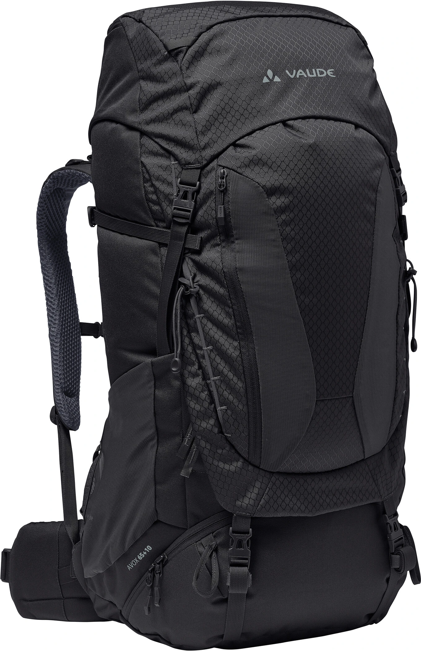 VAUDE Avox 65+10 Backpack, Zwart 3 VAUDE Avox 65+10 Backpack, Zwart