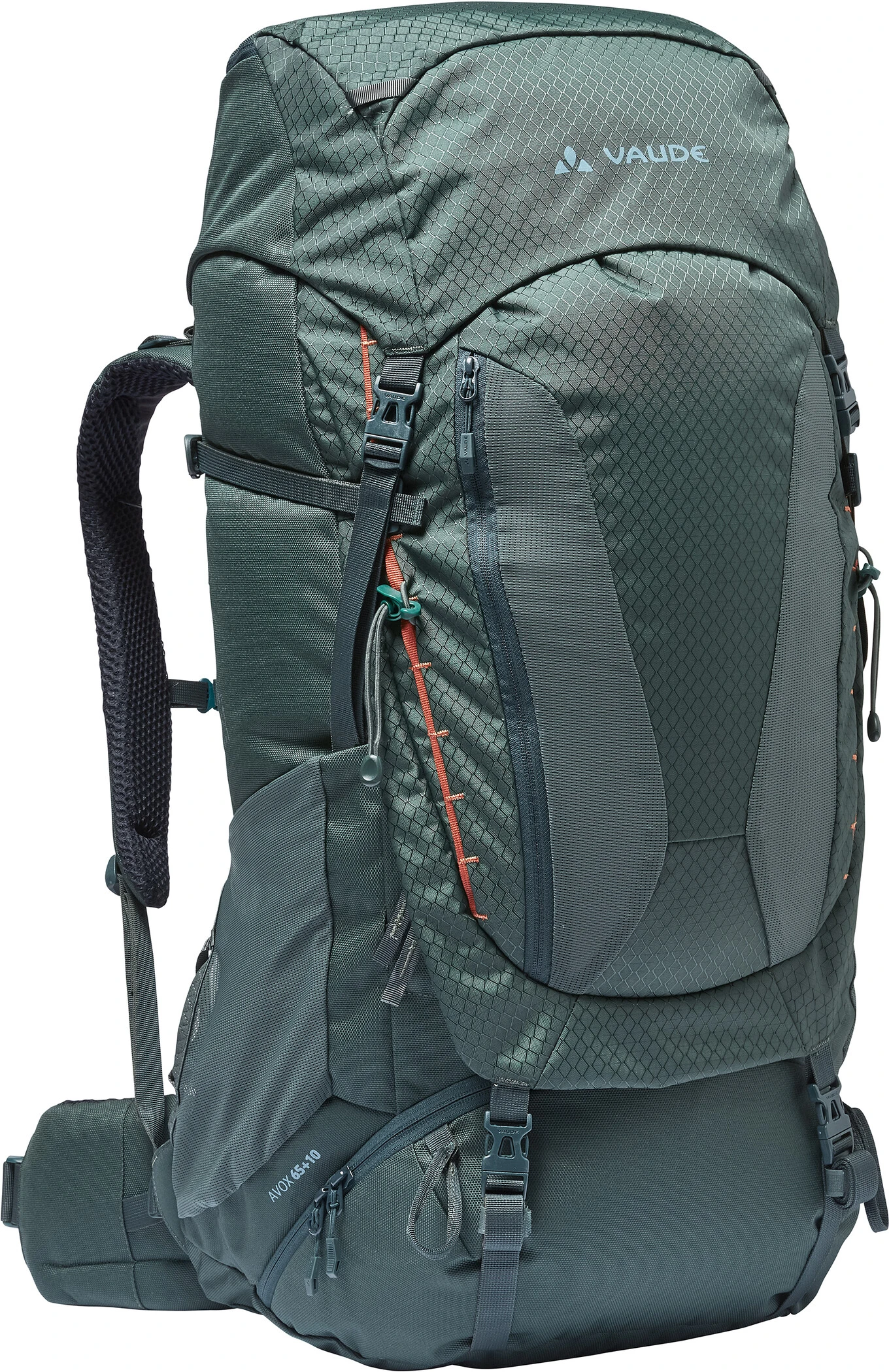 VAUDE Avox 65+10 Backpack, Groen 3 VAUDE Avox 65+10 Backpack, Groen