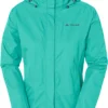VAUDE Escape Light Jas Dames, Turquoise -Kampeeruitrusting Verkoop 2024 vaude escape light jacka dam turkos 1