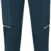 VAUDE Larice Slim Fit Panty Dames, Blauw -Kampeeruitrusting Verkoop 2024 vaude larice slim fit tights women dark sea 1