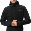 VAUDE Larice V Jas Heren, Zwart -Kampeeruitrusting Verkoop 2024 vaude larice v jacket men black 1