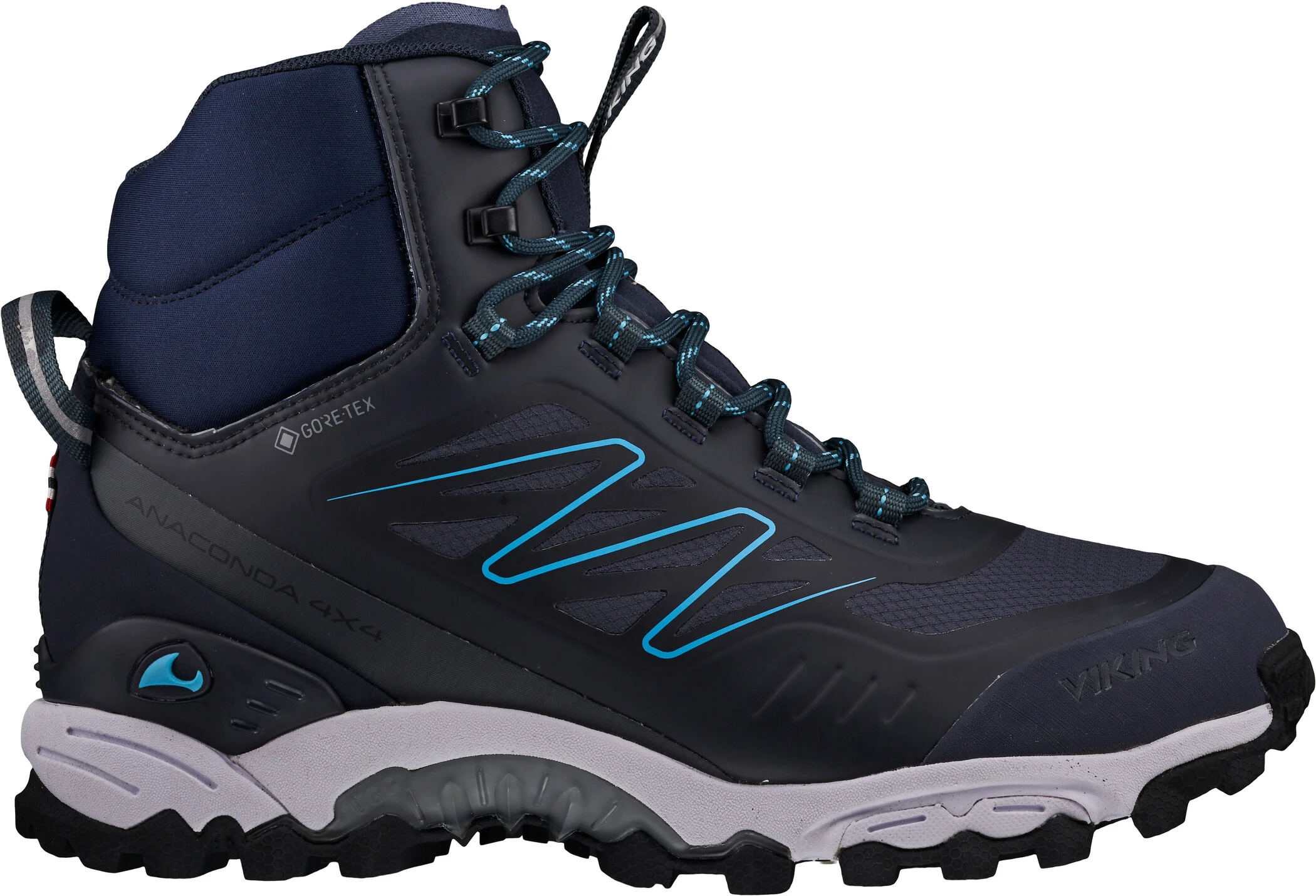 Viking Footwear Anaconda 4x4 Mid GTX Schoenen, Blauw 3 Viking Footwear Anaconda 4x4 Mid GTX Schoenen, Blauw
