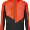 Ziener Nalik Actief Vest Heren, Rood/zwart -Kampeeruitrusting Verkoop 2024 ziener nalik active vest men new red stripe 1